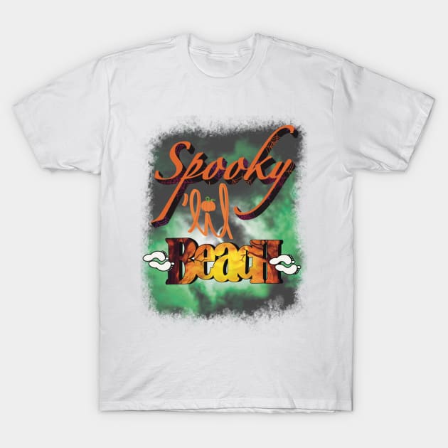 Spooky lil beach T-Shirt by LHaynes2020